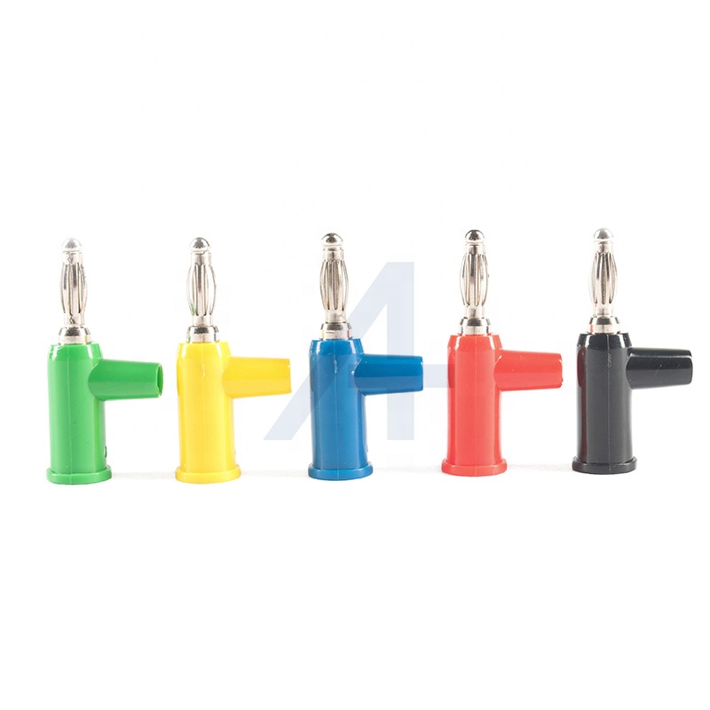 JIALUN 4 мм никелированная медь прямоугольный разъем типа "банан"