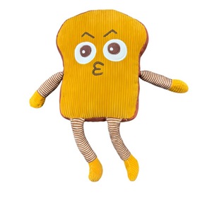 Cute Toast <b>Plush</b> <b>Cat</b> Toy With Squeaker And Catnip For Playtime Fun - Product Image 5