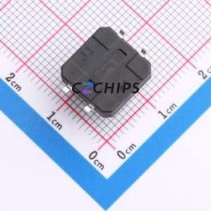 TS-1094S-A13B2-D2 Tactile Switch SMD-4P,12x12mm Switch Single Pole Single Throw Round Button 1.8N Vertical Mount - Product Image 2