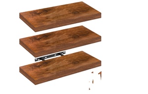 <span class=keywords><strong>Estante</strong></span> colgante <span class=keywords><strong>pequeño</strong></span>, estantes flotantes, estantes de madera rústicos montados en la pared <span class=keywords><strong>para</strong></span> <span class=keywords><strong>Baño</strong></span> - Product Image 2