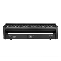 Projecteur à tête mobile IP65 18x40W RGBW 4 ° -60 °   Projecteur LED motorisé à zoom double avec contrôle de pixels, écran tactile LCD DMX pour scène extérieure