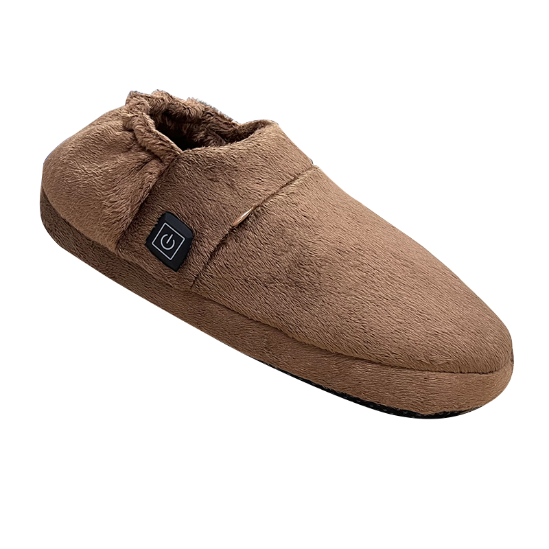 Мужские теплые Самонагревающиеся Тапочки с подогревом usb обувь с электроподогревом