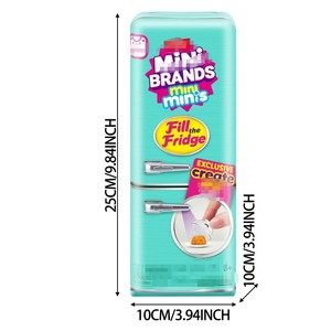 Zuru มินิแบรนด์มินิมินิมินิเติมเต็มชุดของเล่นตู้เย็นพร้อมตุ๊กตาสะสม60 + ชิ้นสำหรับเด็กอายุ8 + - Product Image 2