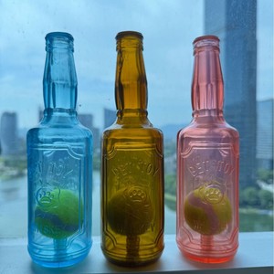 Hot-selling Pet Sound Tennis Bottle <strong>Dog</strong> Puzzle <strong>Toy</strong> Bite-Resistant Boredom-Relieving Floating Interactive Training Bottle - Product Image 4