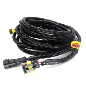Harness Kabel Otomotif Tahan Air Heavy-Duty, Ekstensi Bergelombang Khusus IP67 Tahan Cuaca, Kit Kabel Kendaraan Plug-and-Play - Product Image 1