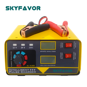 Chargeur de batterie universel intelligent 12V 24V 20A pour voiture, SUV, camion, charge rapide, compatible batteries lithium et plomb-acide - Product Image 6