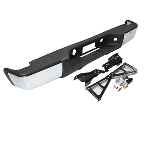 Parachoques Completo de Acero Cromado para Chevy Silverado GMC Sierra 1500 2007 2008-2013 (Compatible con: Silverado 1500) con Orificio - Product Image 2