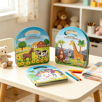 Livres d'histoires interactifs créatifs personnalisés pour enfants, éducation préscolaire, reliure rigide, impression de qualité supérieure