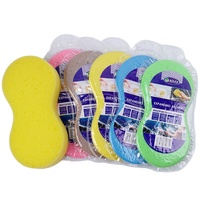 Éponges en nid d'abeille en forme de 8 blocs outils de nettoyage de voiture accessoires de nettoyage éponge de nettoyage compressée magique multifonction