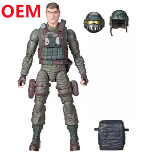 Figuras de Acción Coleccionables de Soldados de Juguete de Plástico PVC de Dibujos Animados Ecológicos Personalizados OEM para Niños - Product Image 1