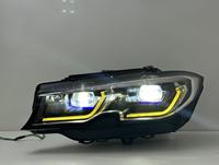 Pour BMW Série 3 G20 G21 G28 19-22 Phare Laser Jaune Blanc Feux de Croisement Feux de Route Feux Antibrouillard Clignotants DRL Phares Avant