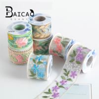 Ribete de encaje bordado estilo étnico vintage al por mayor, cinta de organza estilo chino, accesorios Hanfu y suministros de costura