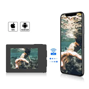 Màn hình kép chống rung không thấm nước 4K 60fps 1080P HD 720P máy ảnh thể thao điều khiển từ xa máy ảnh video 4K WIFI hành động máy ảnh