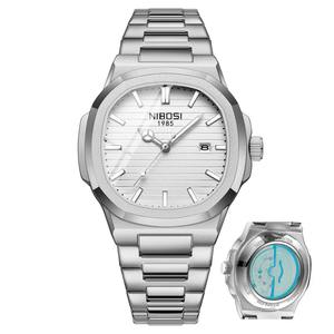 Drioshipping Watch Business Waterproof Male <b>Clock</b> Luminous <b>Date</b> Stainless Steel Square Quartz Men Watch 2619 - Product Image 4