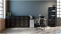 Meuble de classement multi-tiroirs coulissant en acier laminé à froid, 3 niveaux, multicolore, pour bureau/archivage |   Anti-basculement certifié CE ISO 9001 YH