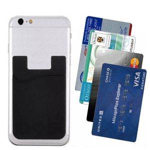 Wholesale Factory Price Mobile Credit Card <b>Holder</b> Id Card <b>Holders</b> Stick on Silicone Phone Card <b>Wallet</b> for Cell Phone - Product Image 2