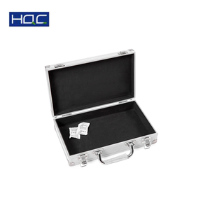 Étui de vol verrouillable Étui en métal pour appareil photo en <span class=keywords><strong>aluminium</strong></span> portable Étui de transport durable avec mousse - Product Image 2