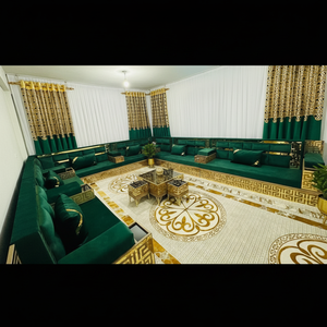 Modern Arabic Majlis Furniture Customizable Traditional Design Foldable Feature Free Worldwide Delivery - Product Image 3