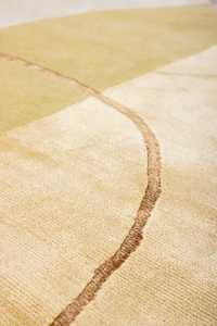 Alfombra Tibetana de Lana y Seda Anudada a Mano, Ecológica, Antideslizante, Lavable, de Lujo, para Hogar, Hotel e Interiores Comerciales - Product Image 2