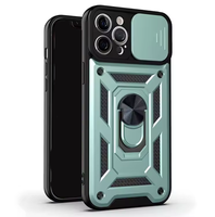 Protecteur d'objectif coulissant à armure dure Ringstand antichoc antichoc pour samsung galaxy a13 a14 a15 coque de téléphone magnétique
