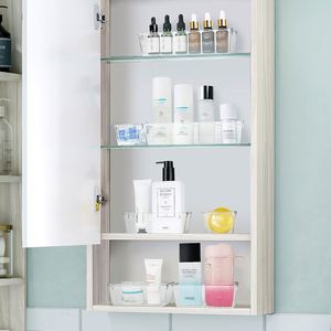 New PP <b>Plastic</b> Transparent Minimalist Multifunction <b>Drawer</b> Organizer Desk <b>Storage</b> Bins for Makeup Jewelry Office Room Use - Product Image 4
