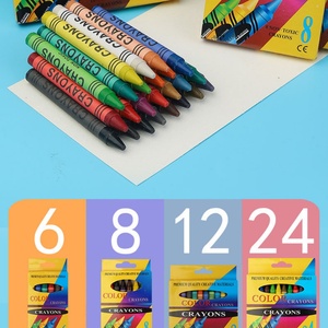 ชุดของเล่นวาดรูปพร้อมโลโก้สั่งทำ แพ็คเกจสีเทียน 6/8/12/24 สี สำหรับเด็ก - Product Image 2