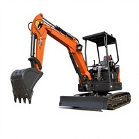Nouvelle mini-excavatrice de 3,5 tonnes personnalisée en promotion - Fournisseur d'usine, moteur Kubota, assurance qualité, expédition rapide en caisse en bois