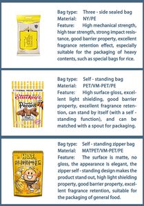 All types styles sizes Free design Customized <b>packaging</b> <b>bag</b> Vacuum self sealing zipper snack food Thickened digital printing - Product Image 4