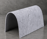 Revêtement mural extérieur et intérieur en sable de quartz flexible, design moderne, imperméable, ignifuge, avec garantie de 5 ans