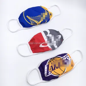 Оптовые продажи изображением самого ценного игрока nba джерси хьюстон-Оптовая продажа, многоразовые моющиеся баскетбольные маски для всех команд