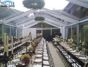 20x20m eventi articoli di fabbrica per eventi festival tenda <span class=keywords><strong>zia</strong></span> per cerimonia tenda trasparenza tenda wed reception chiaro festa - Product Image 1