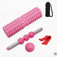Équipement de fitness portable haut de gamme - Rouleaux en mousse pour yoga, pilates, exercices et rééducation, pour massage musculaire