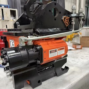 GJEM GJRH90 Attache rapide hydraulique rotative à 360° avec sécurité anti-chute - Product Image 3