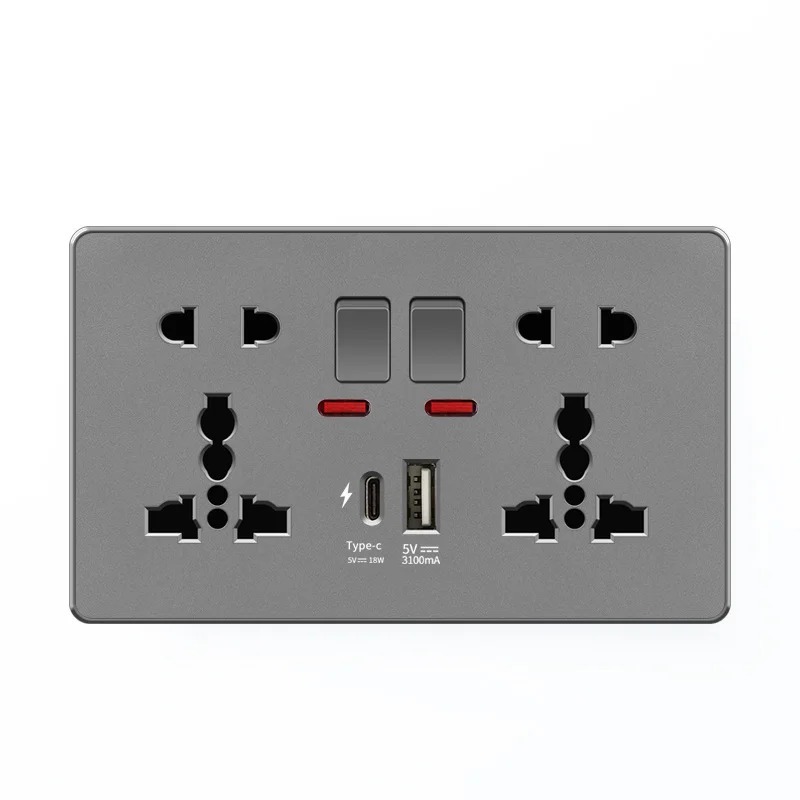 2GANG + 10PIN + USB + TYPEC