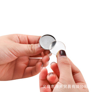 Composants de boucles d'oreilles en acier inoxydable, ronds, 8mm, 10mm, 12mm, 14mm, 16mm, 18mm, 20mm, 25mm, pour la fabrication de boucles d'oreilles, lot de 50 pièces - Product Image 4