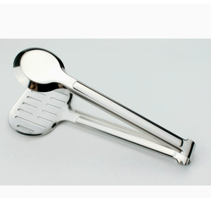 Pinzas para Alimentos de Acero Inoxidable DFT12 SUS201, Clips para Cuentas OEM ODM, Venta al por Mayor, Personalizables, 9 Pulgadas, Kit Sostenible de 12 Utensilios - Product Image 5