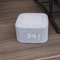 Draagbare witte-ruis slaapmachine met wekker 3-in-1 witte-ruis machine Bluetooth speaker 32 geluiden BT speaker