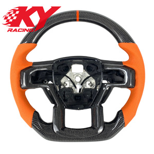 Volant sport en fibre de carbone personnalisé pour Ford Raptor XLT F250 F350, pour Raptor F150 SVT F450 Shelby R 3.5TKing Ranch - Product Image 1