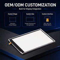 Module de rétroéclairage LCD ultra-lumineux, rétroéclairage LED TFT de petite taille personnalisé pour écran d'affichage industriel