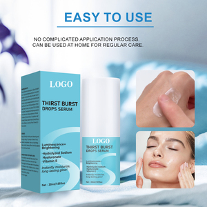 Chăm sóc da ngay lập tức hydrat hóa lâu dài ánh tự nhiên thủy phân sodium hyaluronate Vitamin E khát Burst giọt huyết thanh cho khuôn mặt - Product Image 6