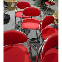 Tabouret de bar/chaise de bar moderne élégant et luxueux en cuir PU avec pieds en métal 30 pouces pour bar et salle à manger à domicile