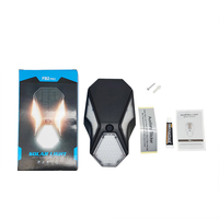 Luces Solares LED para Pared de Exterior de 360 Grados, Impermeables, con Sensor, Diseño de Spider-Man, Regulable, Iluminación Solar de 3 Lados para Jardín