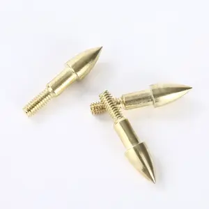 7.5mm bullet şekilli ok yay ok aksesuarları 7.6 7.5 ok sapları için kullanılabilir