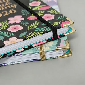 Cuaderno Personalizado con Logotipo GF, Diseño Gráfico, Encuadernación Espiral, Agenda Semanal y Mensual A5, Planificador de Trabajo y Deportes - Product Image 6