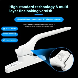 <span class=keywords><strong>Old</strong></span>-<span class=keywords><strong>Fashioned</strong></span> 7-shaped Single-Point kim loại cửa sổ khóa phẳng đẩy cửa sổ xử lý khóa cho ban công cửa sổ cửa sổ cửa xử lý - Product Image 3