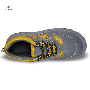 Scarpe da Lavoro Antiscivolo Riflettenti Leggere in Pelle Scamosciata per Stile Sportivo, Valutazione Negozio, Uomo Donna - Product Image 4