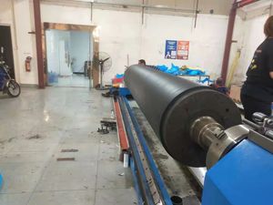 Rouleau de revêtement en caoutchouc personnalisé de haute qualité / rouleaux en caoutchouc de silicone, pièces mécaniques, rouleau de transmission en silicone - Product Image 5