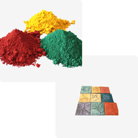 Colorants pour ciment, tampon béton, couleur, pigment en oxyde de fer