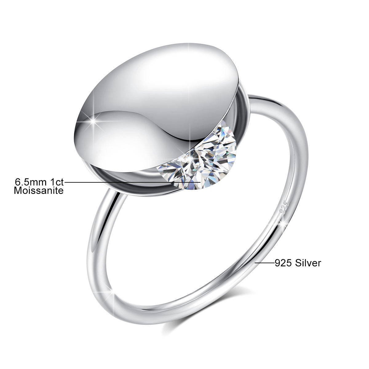 1ct Argent 925