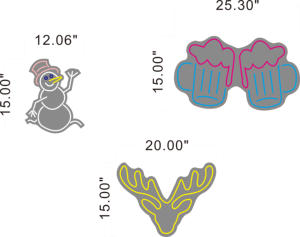 Cailemeng buon natale segno al Neon regali personalizzati vacanze natale idee <span class=keywords><strong>regalo</strong></span> <span class=keywords><strong>negozio</strong></span> segnaletica decorazione Festival - Product Image 2